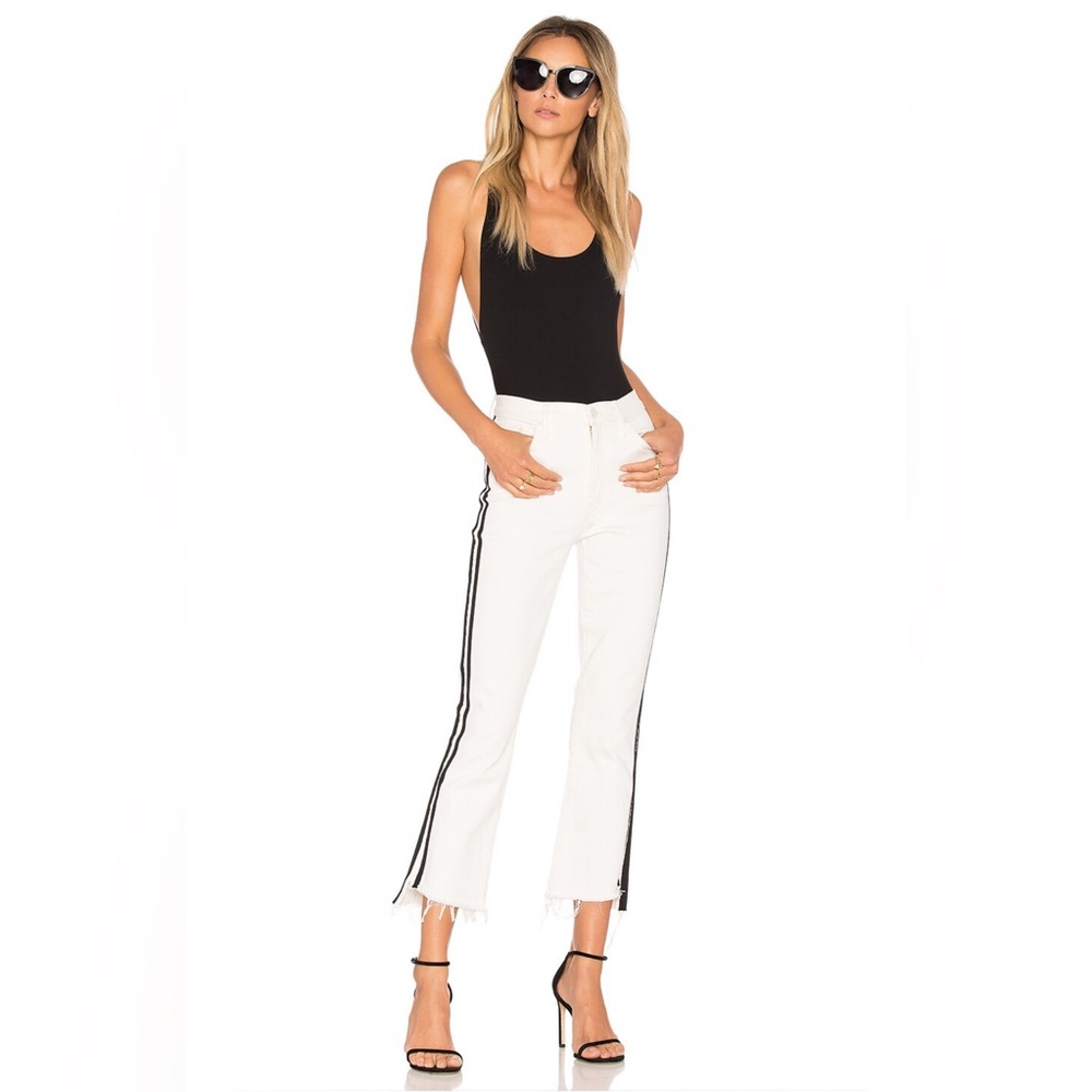 MOTHER Insider Crop Step Fray Jeans